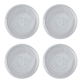 Maxwell & Williams Marblesque Set of 2 26cm White Plates