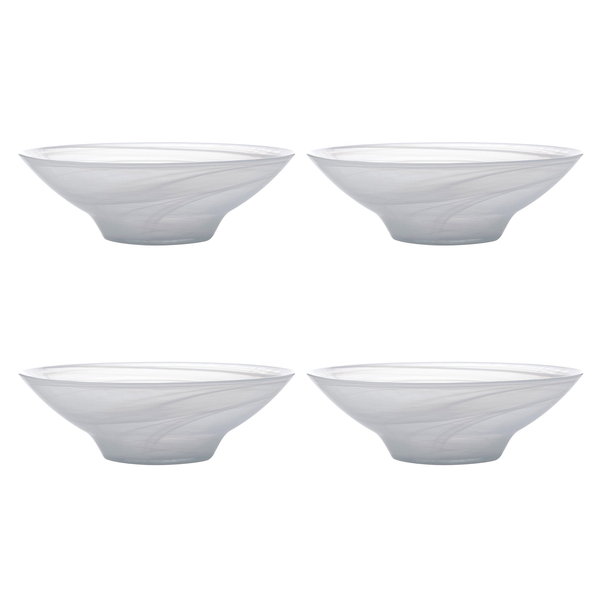 Click to view product details and reviews for Maxwell Williams Marblesque Set Of 4 26cm White Bowls White.
