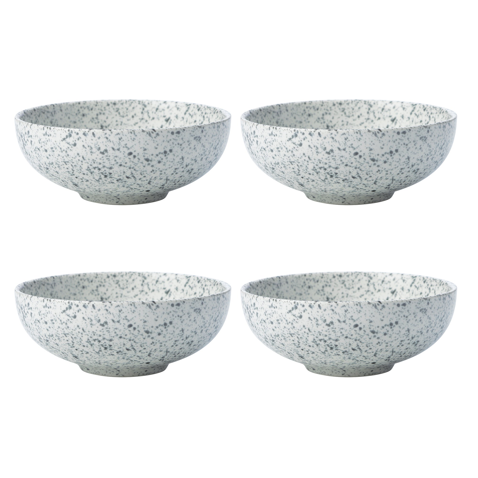 Click to view product details and reviews for Maxwell Williams Caviar Speckle Set Of 4 11cm Coupe Bowls White.