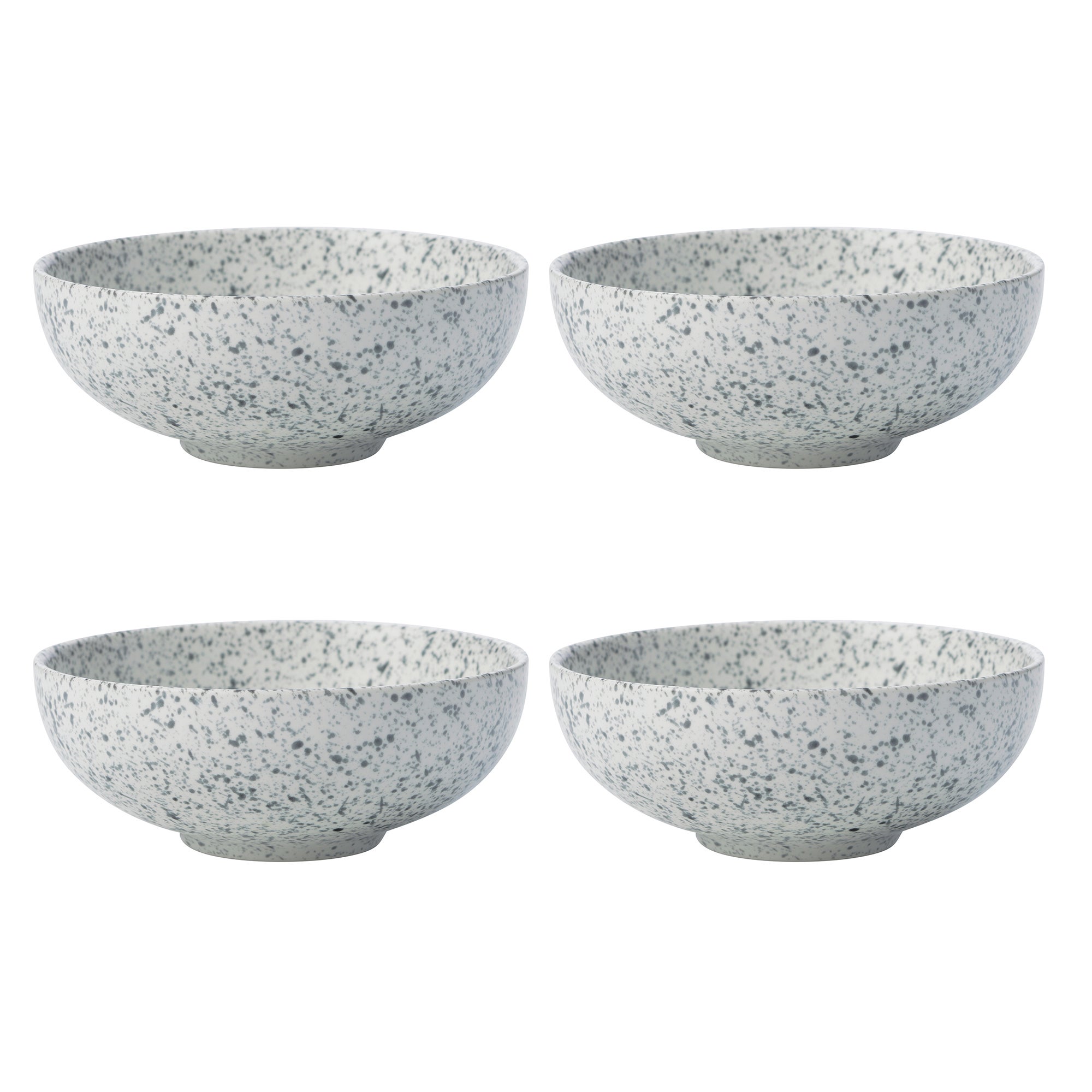 Click to view product details and reviews for Maxwell Williams Caviar Speckle Set Of 4 15cm Coupe Bowls White.