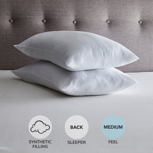 Fogarty Soft and Cosy Medium Support Fogarty Pillows | Dunelm