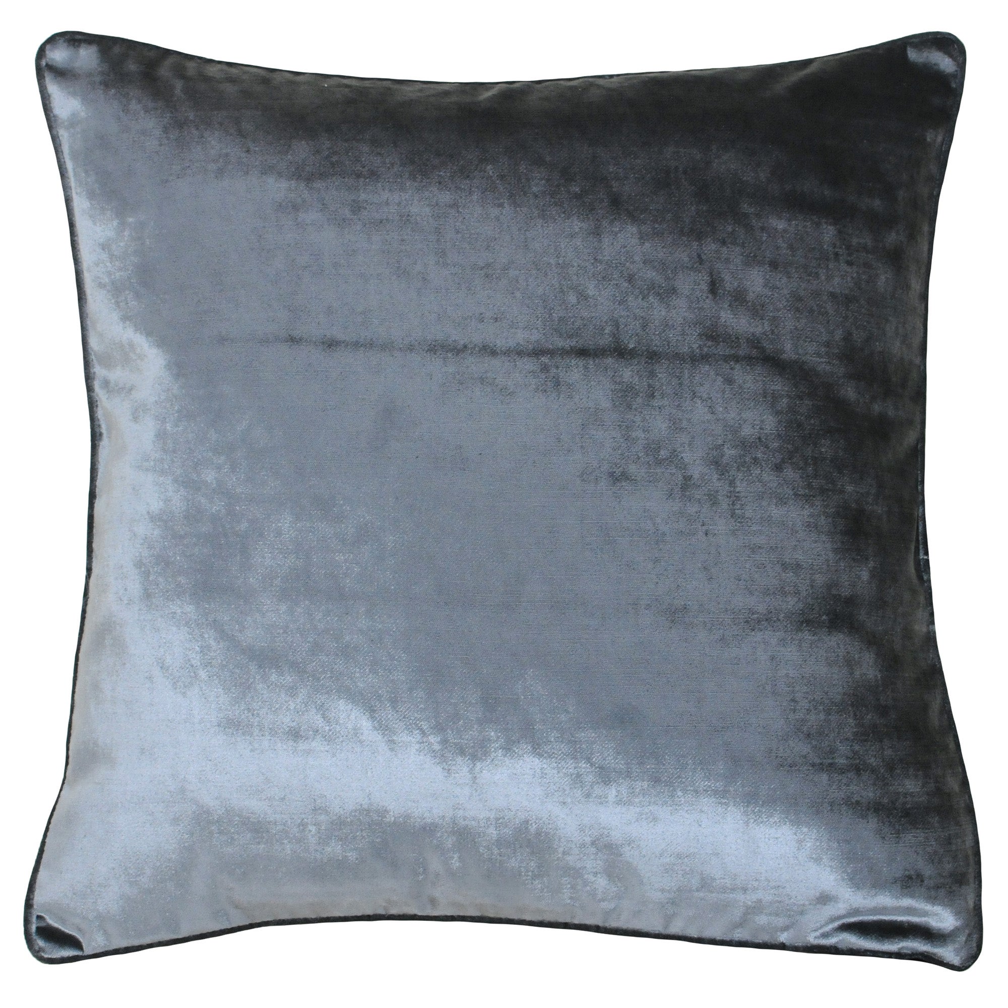 Paoletti Luxe Velvet Cushion Grey