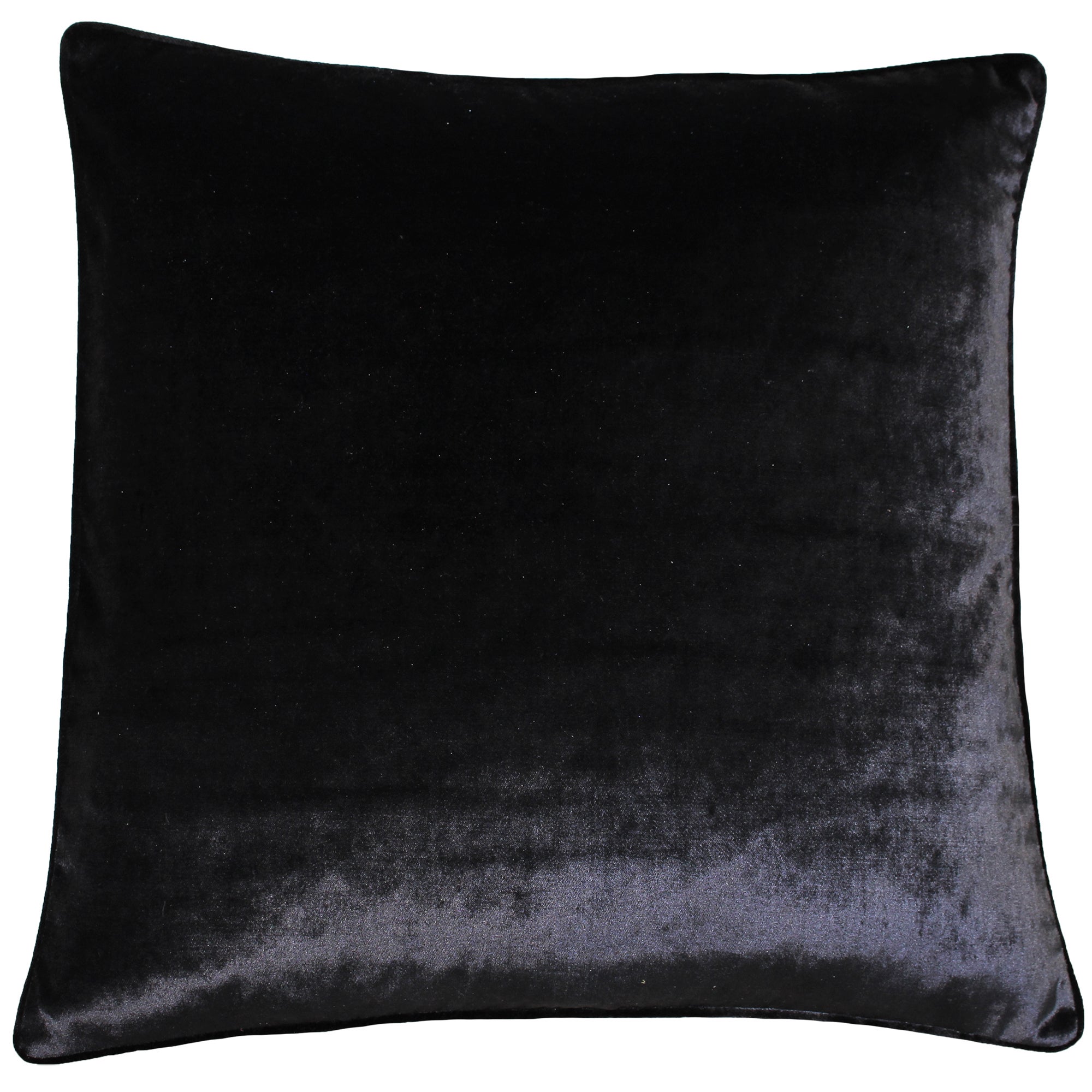 Paoletti Luxe Velvet Cushion Black