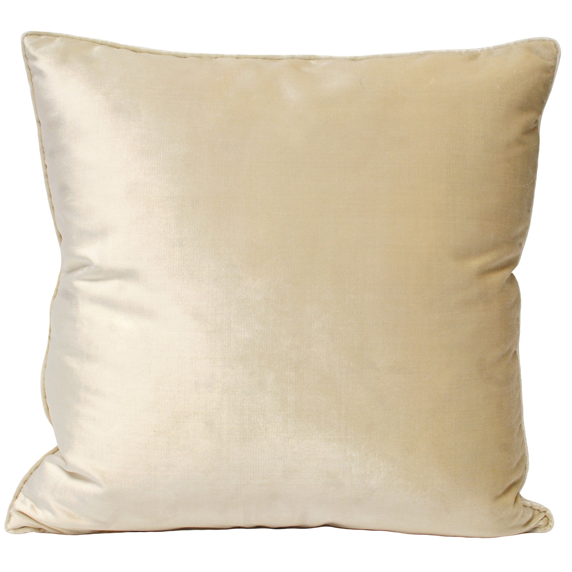 Photos - Pillow Luxe Paoletti  Velvet Cushion Cream 