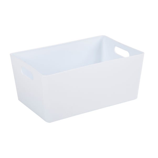 Wham Studio Plastic Storage Basket 4.02 White