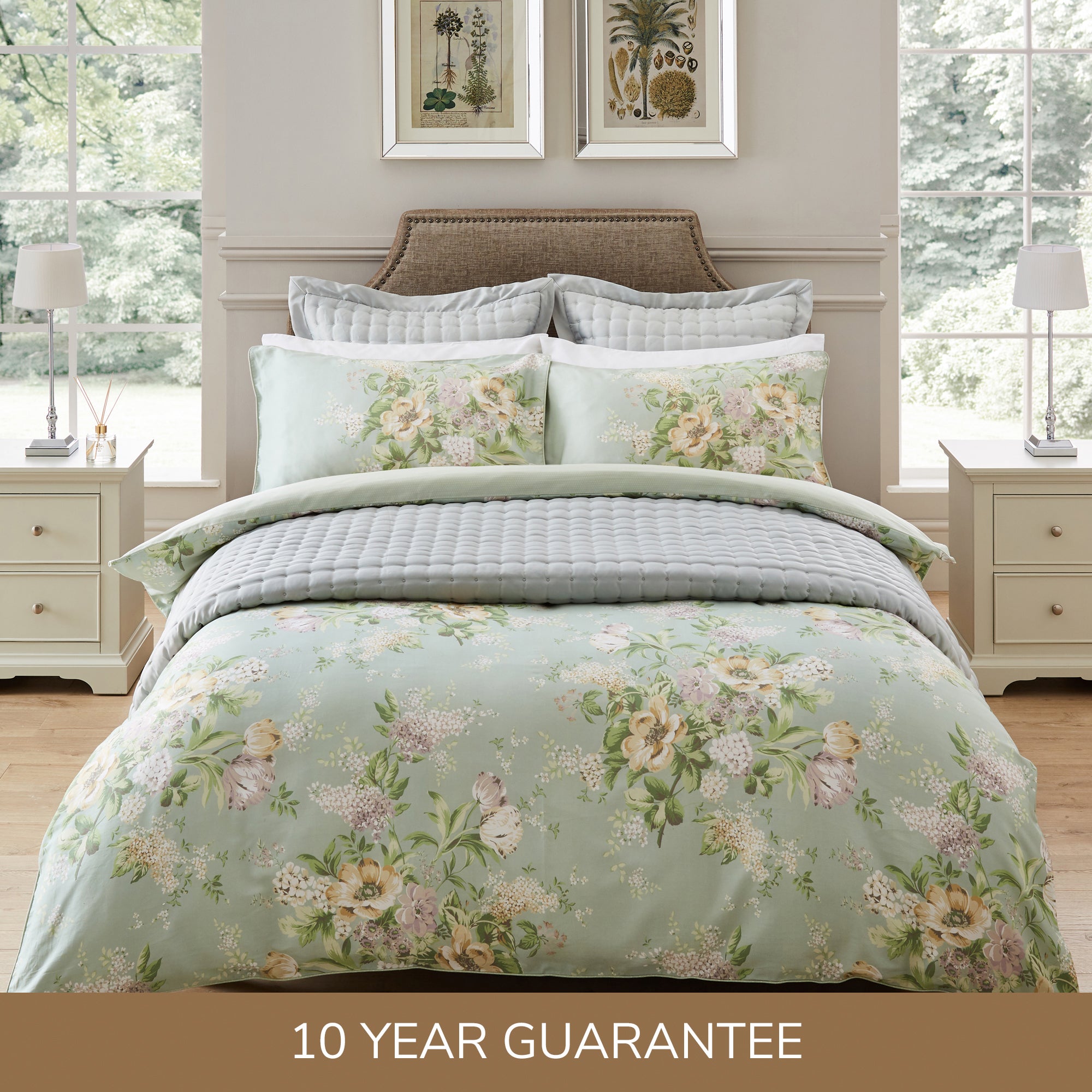 £100.00 for Dorma camille 100 cotton duvet cover and pillowcase set ...