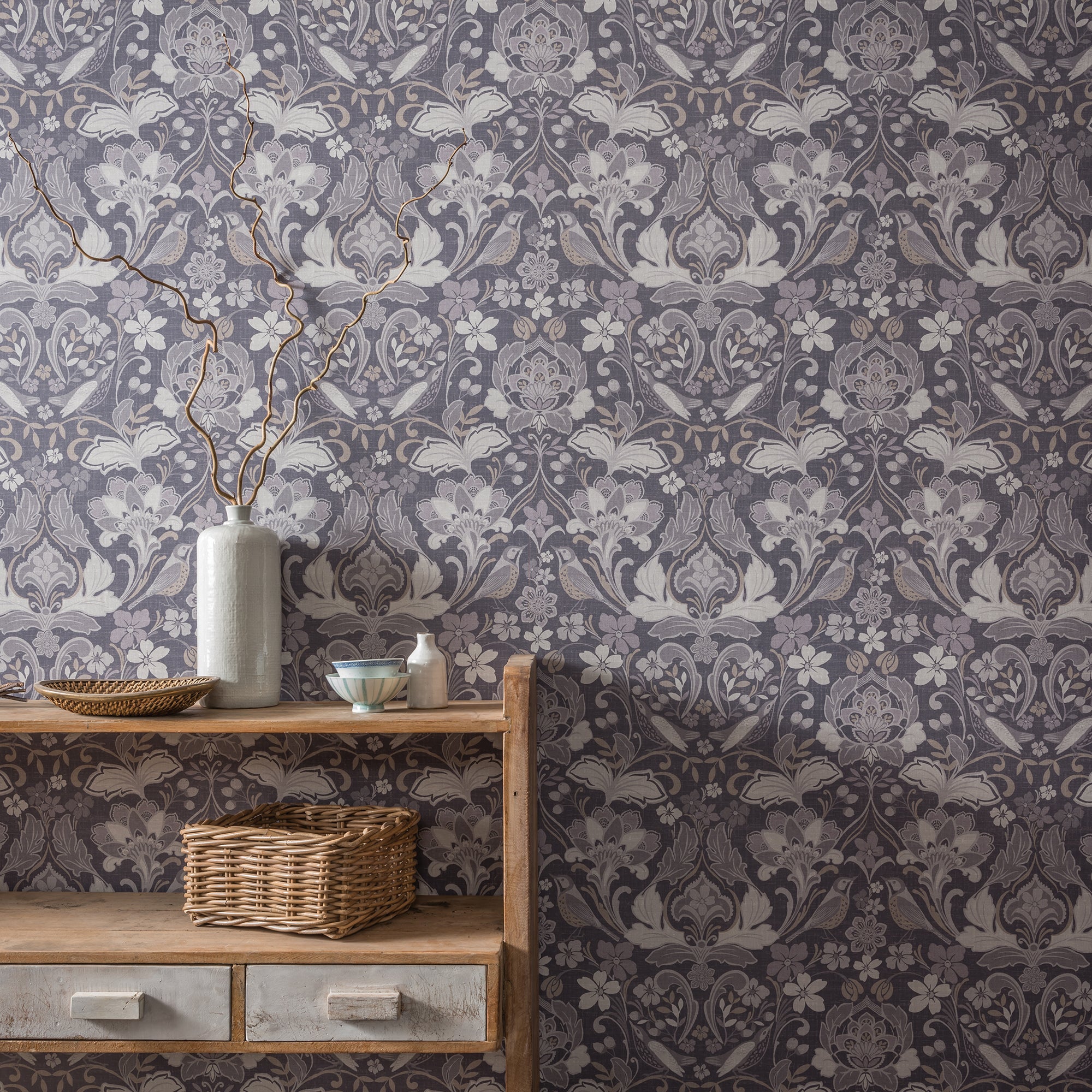 Featured image of post Pink And Grey Wallpaper Dunelm