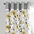 Adriana Ochre Floral Eyelet Curtains  undefined