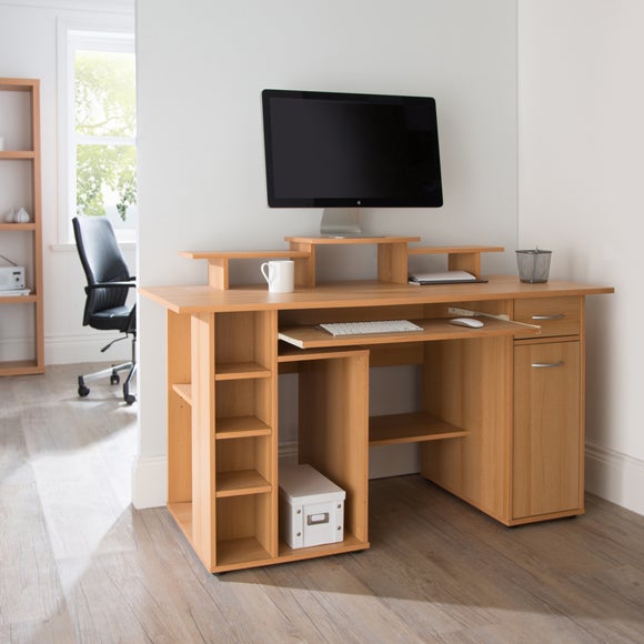 Sturdy computer store desk