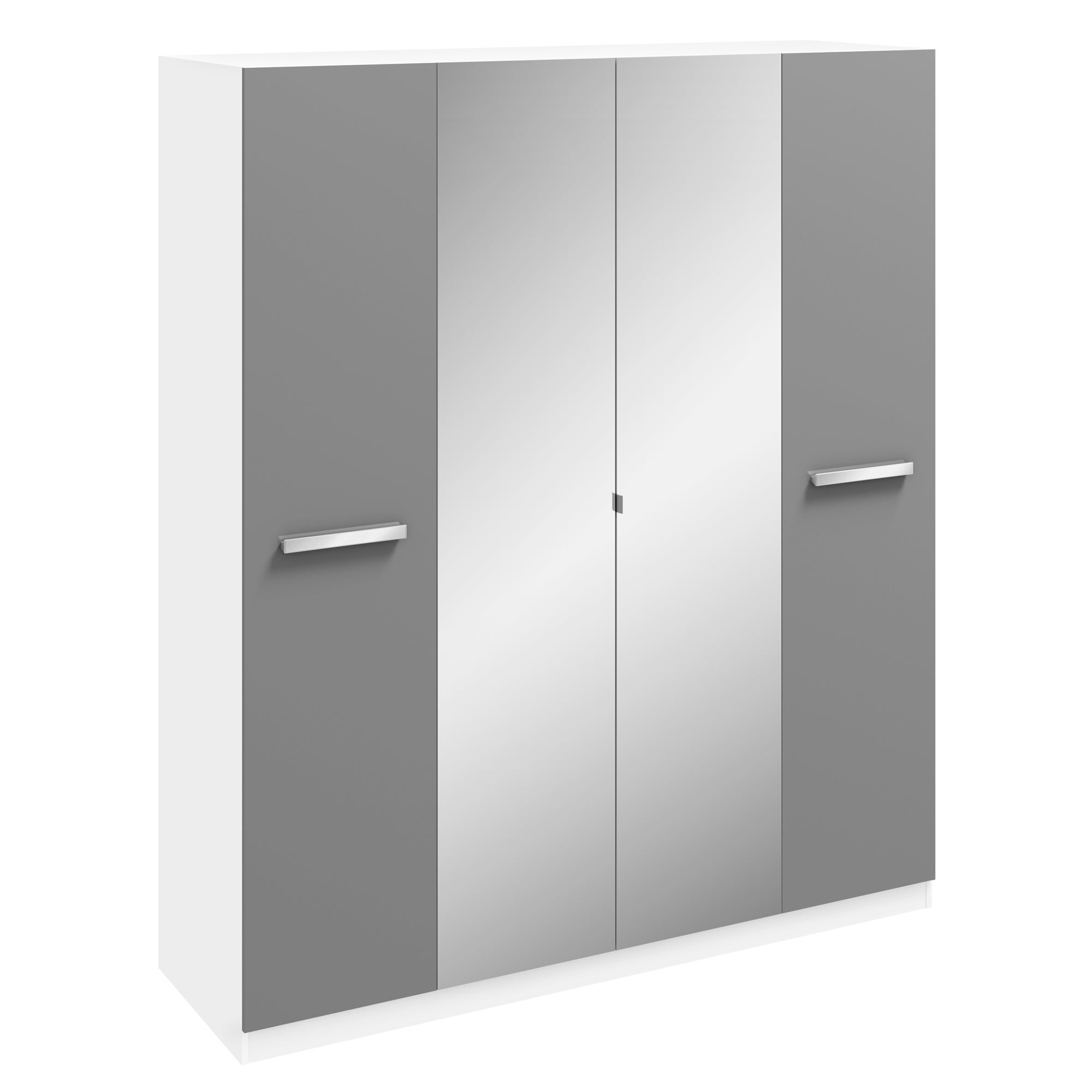 Moritz 4 Door Wardrobe White