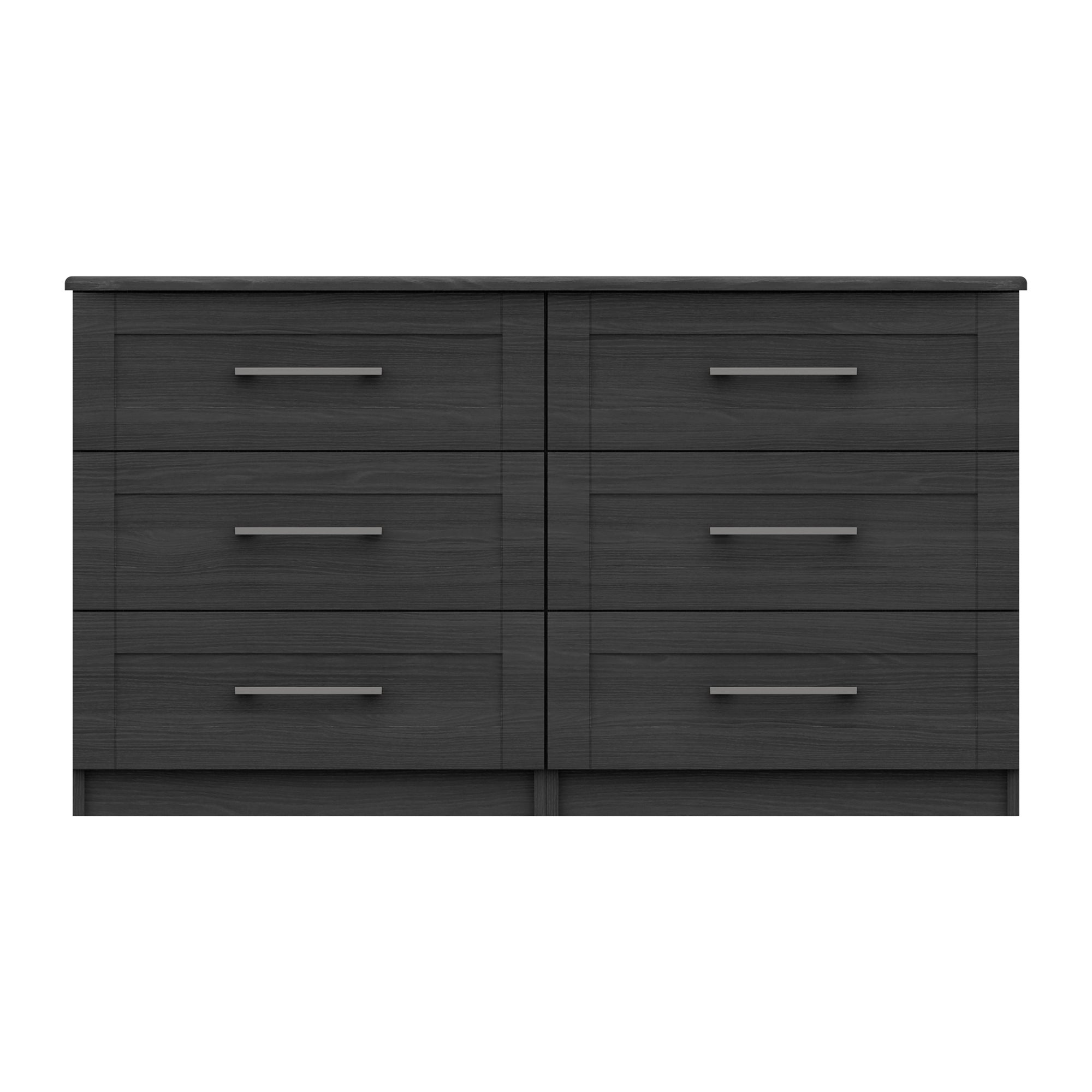 Ethan Wide 6 Drawer Chest Grey