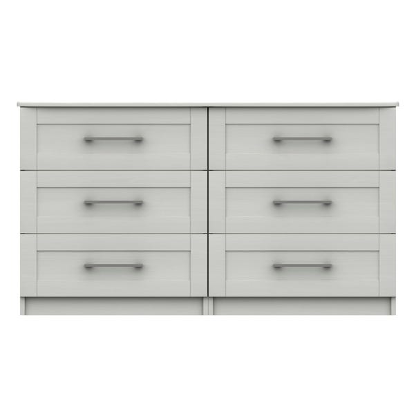 Ethan Wide 6 Drawer Chest Ethan White