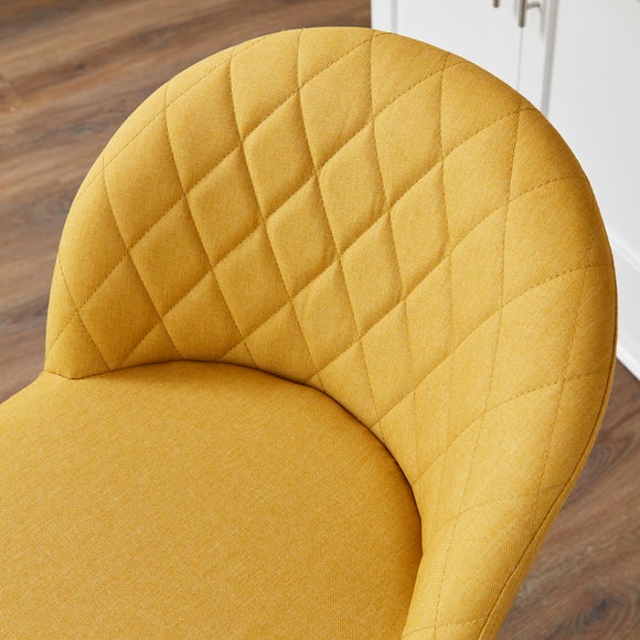 astrid bar stool yellow