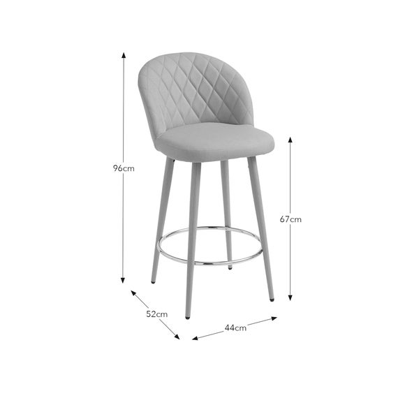 astrid bar stool yellow