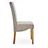 Ethan Set of 2 Dining Chairs Grey Boucle