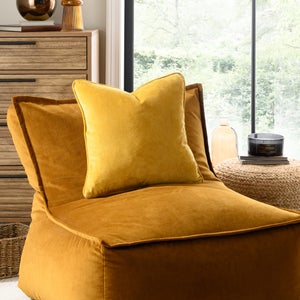 Clara Cotton Velvet Square Cushion