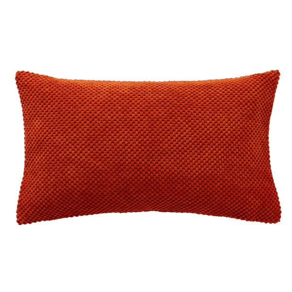 Chenille Spot Rectangular Cushion image 1 of 1