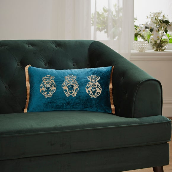 Velvet cushions dunelm Clearance