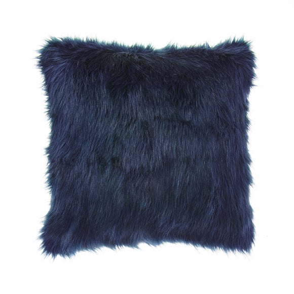 Dunelm faux fur on sale cushions