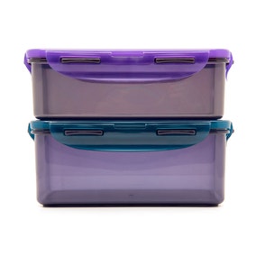 Lock & Lock Pack of 2 Eco Food Storage Containers