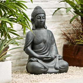 Fibre Clay Buddha Ornament