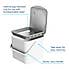Food Compost Caddy White White