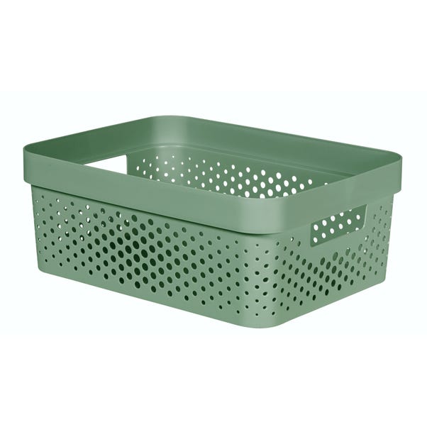 Curver Infinity Recycled Plastic 11L Storage Basket image 1 of 4