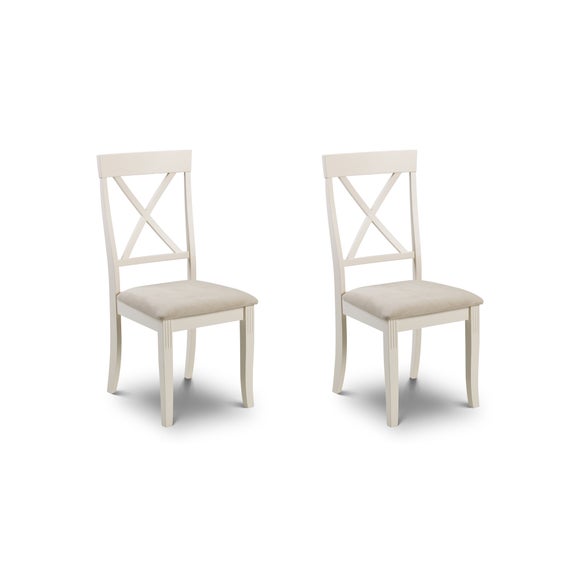 white suede dining chairs