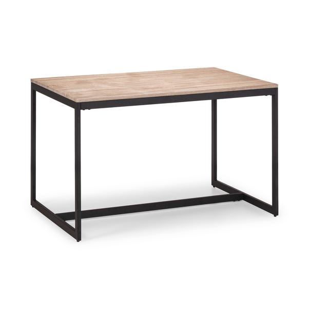 Tribeca 4 Seater Rectangular Dining Table, Black image 1 of 3