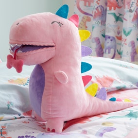 Pink Dinosaur Plush