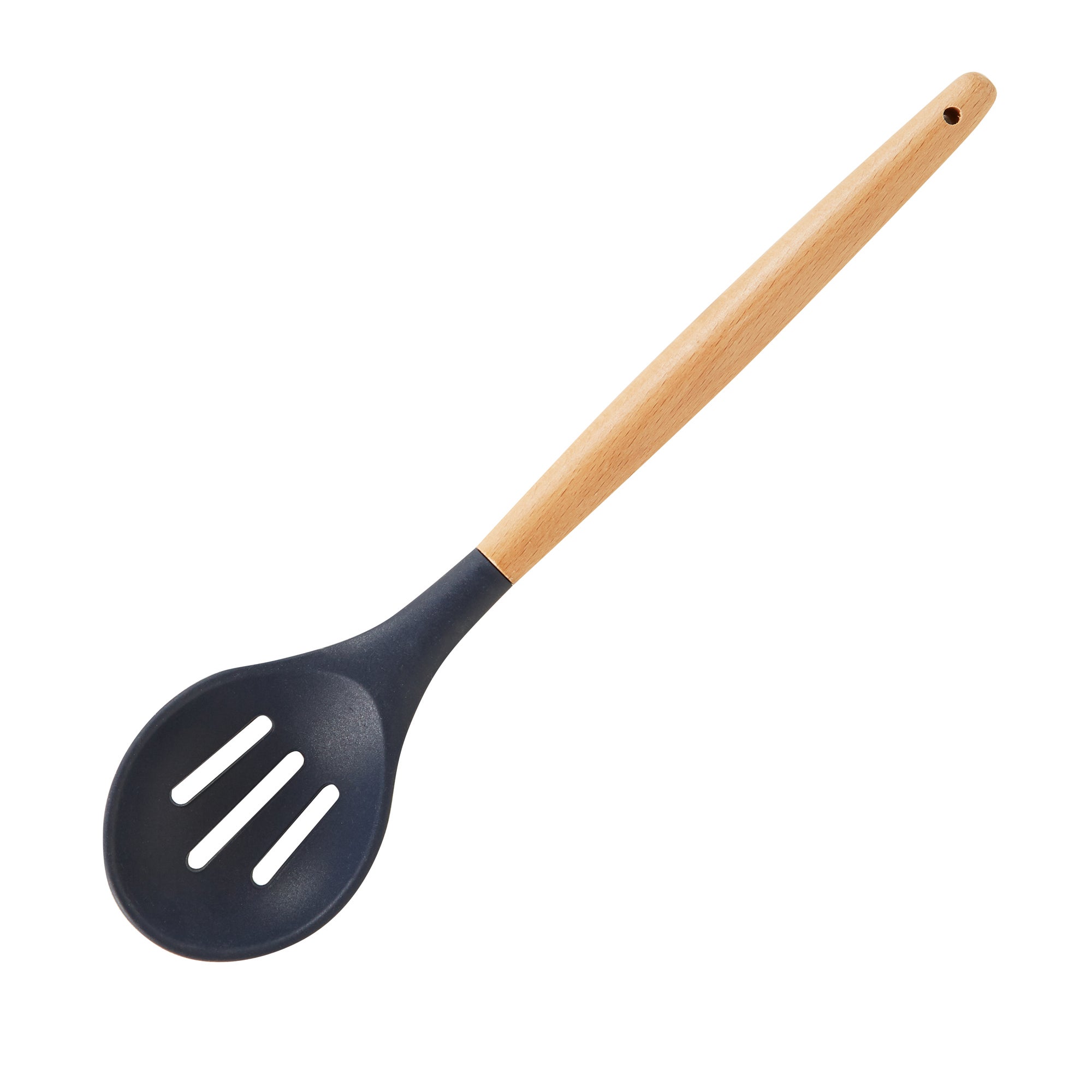 navy blue silicone cooking utensils