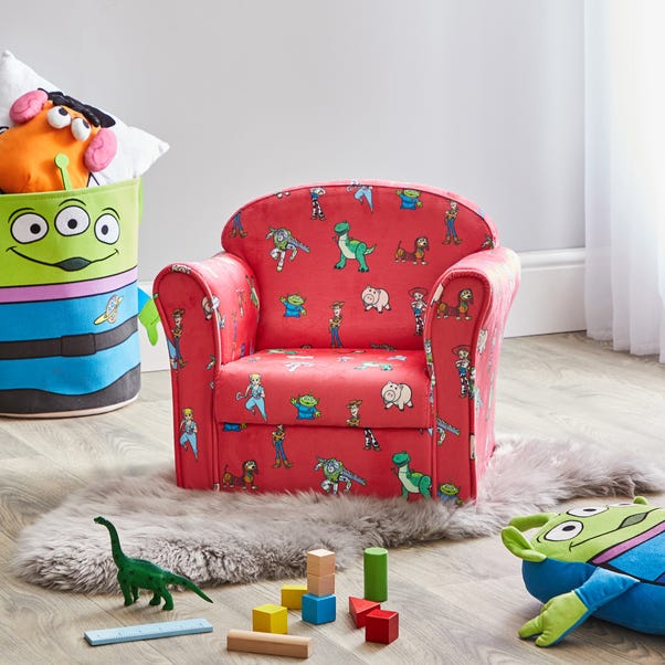 Kids Disney Toy Story Armchair Red