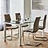 Jamison Set of 2 Dining Chairs Mink PU Leather