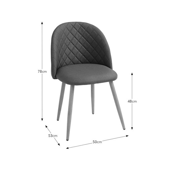 dunelm astrid chair