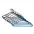 Pack of 8 Clothes Hangers Multi Coloured