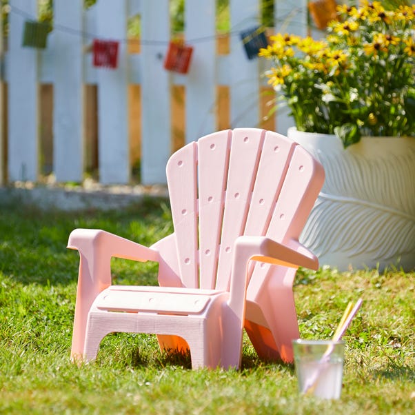 Kids Pink Fan Chair Dunelm, Kids Outdoor Furniture
