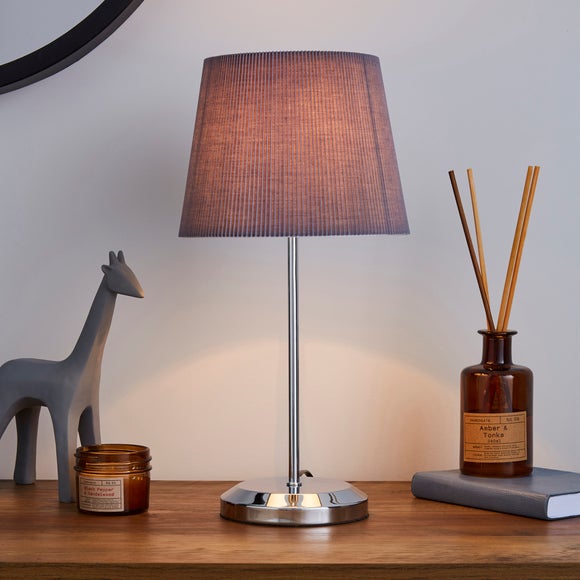 lasse integrated led touch dimmable table lamp