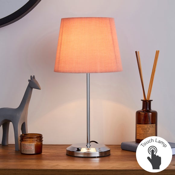 pink touch table lamp