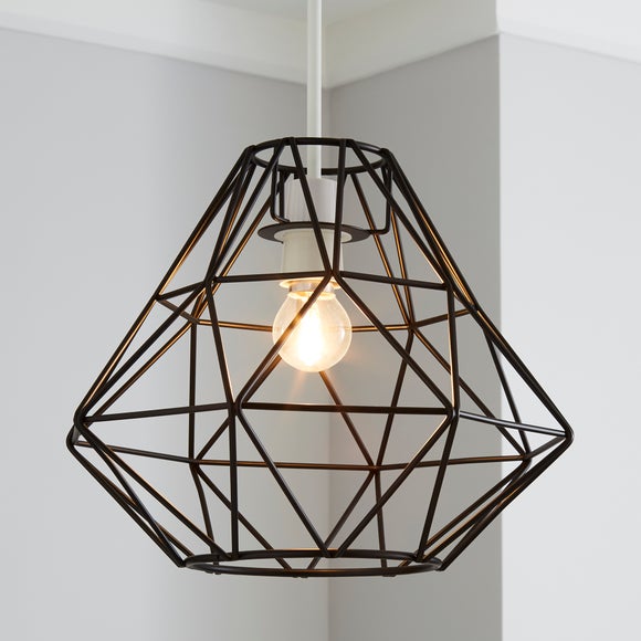 dunelm black light pendant