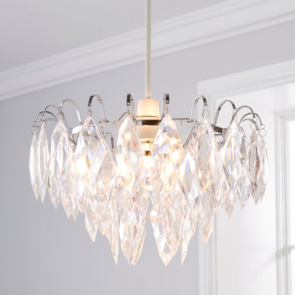 feather ceiling pendant light shade