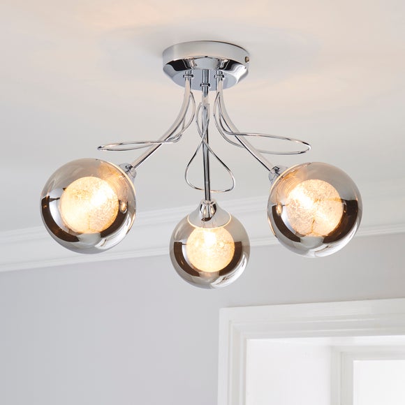 dunelm 3 light ceiling light