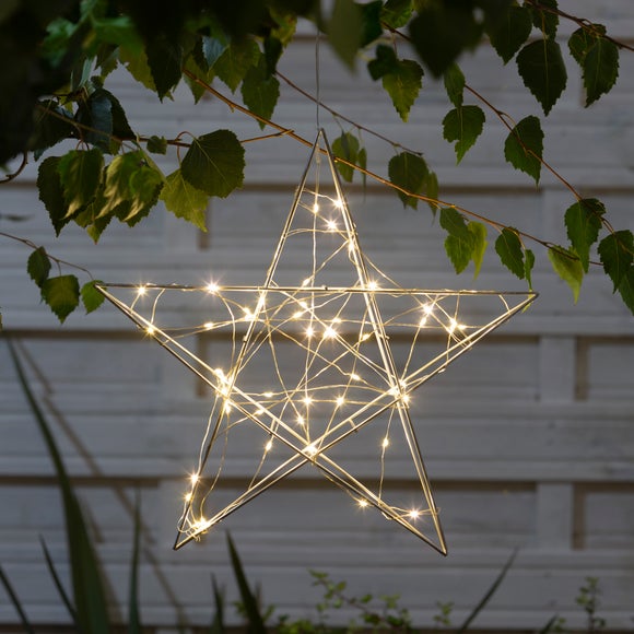 light up star for outside