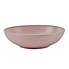 Stoneware Pink Pasta Bowl Pink