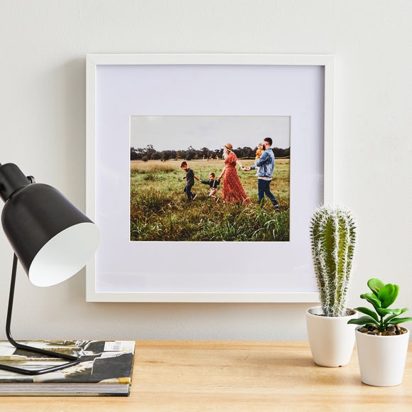 White square picture clearance frames