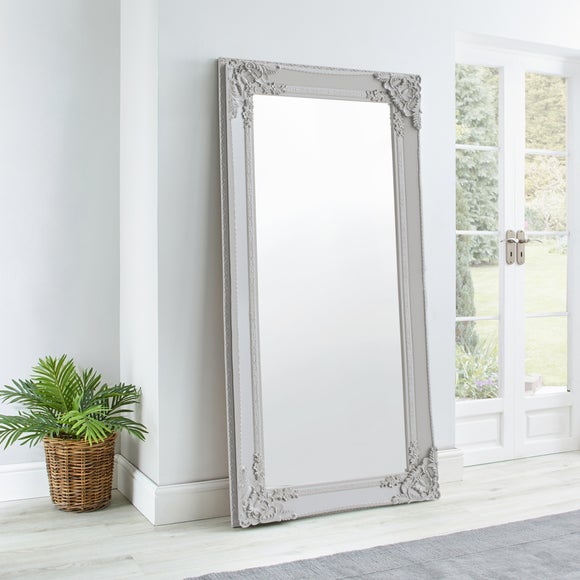 Roma Leaner Mirror 177x91cm Soft Grey 