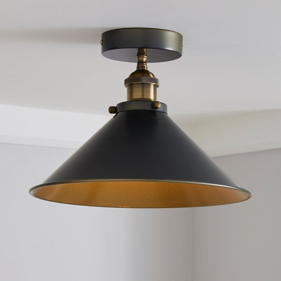 Dunelm grey shop ceiling light