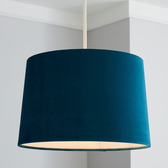 blue light shade dunelm