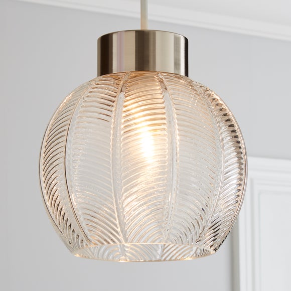 glass lamp shades dunelm