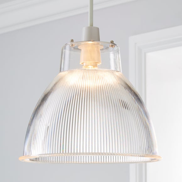 dunelm glass ceiling light