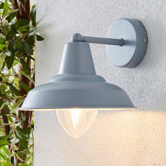 dunelm wall lights grey